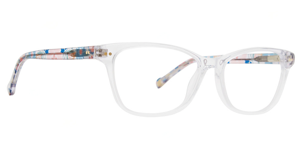Vera Bradley VBNatalyn Moonlight Garden Stylish Multicolor Glasses MSRP $199 Vera Bradley Natalyn Eyeglasses | FramesDirect.com main image 2