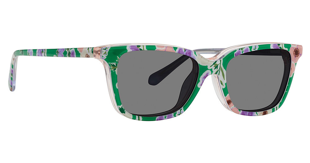 VB Lexie Sun Clip Eyeglasses - Vera Bradley Authorized Retailer