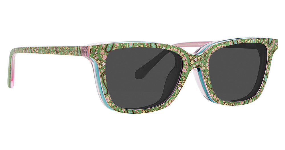 VB Lexie Sun Clip Eyeglasses - Vera Bradley Authorized  display picture 2