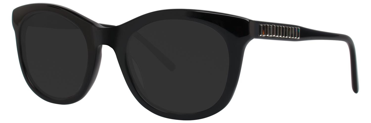 Vera Wang Nezetta Black Cat Eye Sunglasses FRAME ONLY w/ Case 52-21-135 Vera Wang Women main image 2