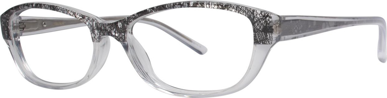 Vera Wang Stylish Black and Grey Eyeglasses. Amazon.com: Vera Wang Millie BK Eyeglasses Women main image 3
