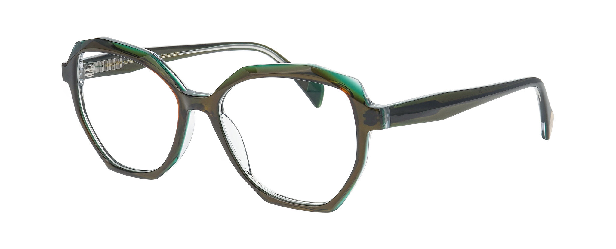 Women’s William Morris Stylish Green Cat-Eye Polarized Sunglasses NWOT William Morris London 50309 Eyeglasses | Select Eyewear main image 2