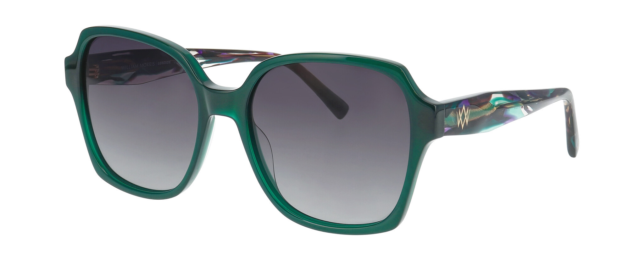 Women’s William Morris Stylish Green Cat-Eye Polarized Sunglasses NWOT William Morris London Eyeglasses Frame 9079 Women main image 2