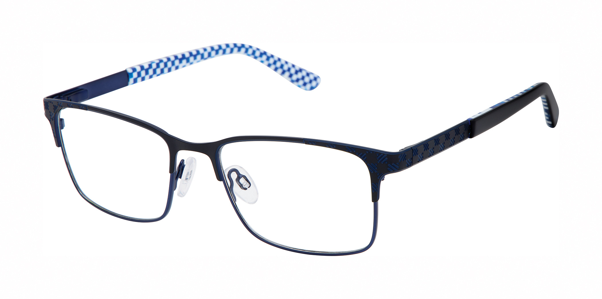 Zuma Rock Zr015 Blu Blue Camo / Slate Authentic Eyeglasses 52-16-140 ZUMA ROCK ZR003 SLATE BLUE 49/16/135 B:36 FLEX HINGE  main image 4